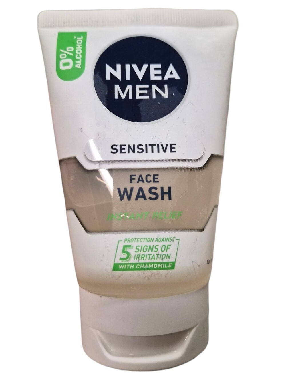 NIVEA Men Sensitive Face Wash Chamomile Vitamin E 100 mL 3.4 oz